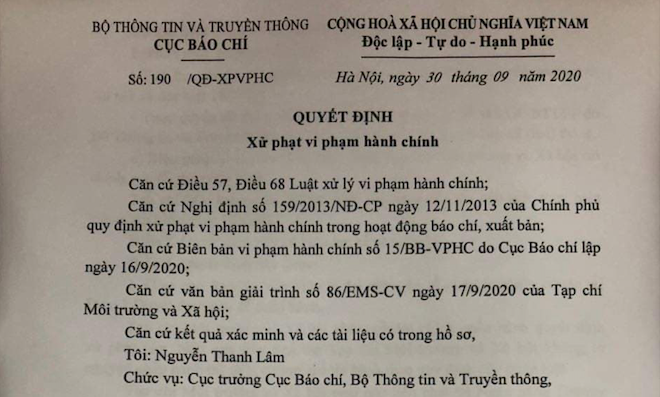 Tước giấy phép tạp chí đăng tin sai về Bí thư Tỉnh ủy Đắk Lắk - 1
