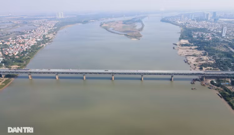 Những hình ảnh mới nhất của đại công trường sửa chữa mặt cầu Thăng Long - 1