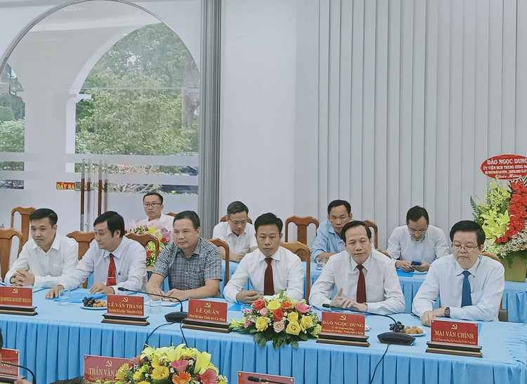 Thứ trưởng Bộ LĐ-TBXH Lê Quân làm Phó Bí thư Tỉnh ủy Cà Mau - 3