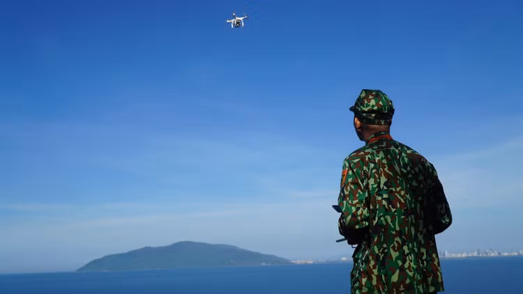 Đà Nẵng: Dùng flycam hỗ trợ truy tìm phạm nhân vượt ngục - 1