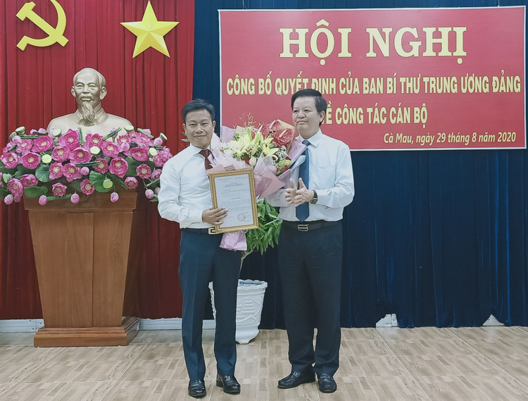 Thứ trưởng Bộ LĐ-TBXH Lê Quân làm Phó Bí thư Tỉnh ủy Cà Mau - 1