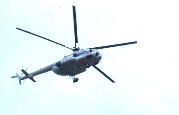 Hai trực thăng không quân từ Đà Nẵng ra Huế cứu hộ thủy điện Rào Trăng 3 - 2