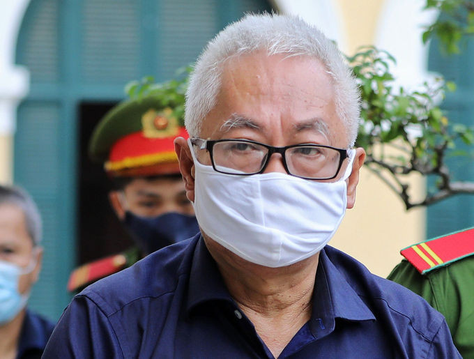 Ông Trần Phương Bình tại tòa. Ảnh: Quỳnh Trần.