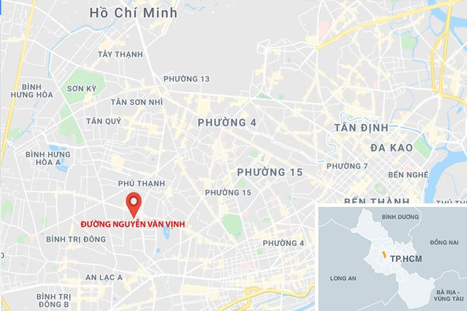 Roi thang may o TP.HCM, 1 nguoi chet, 2 bi thuong hinh anh 3 map_tanphu_roithangmay.jpg