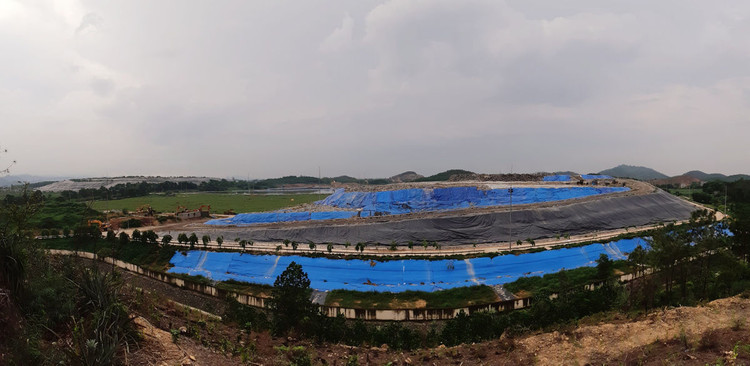 bai rac Nam Son bi chan, Ha Noi chon lap rac thai anh 2