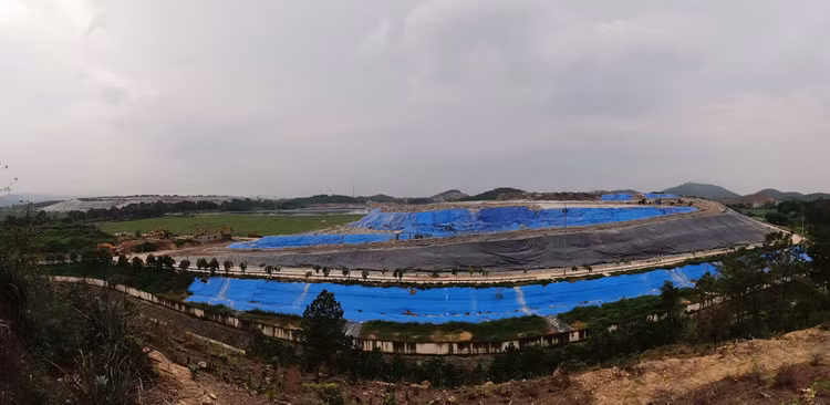 bai rac Nam Son bi chan, Ha Noi chon lap rac thai anh 2