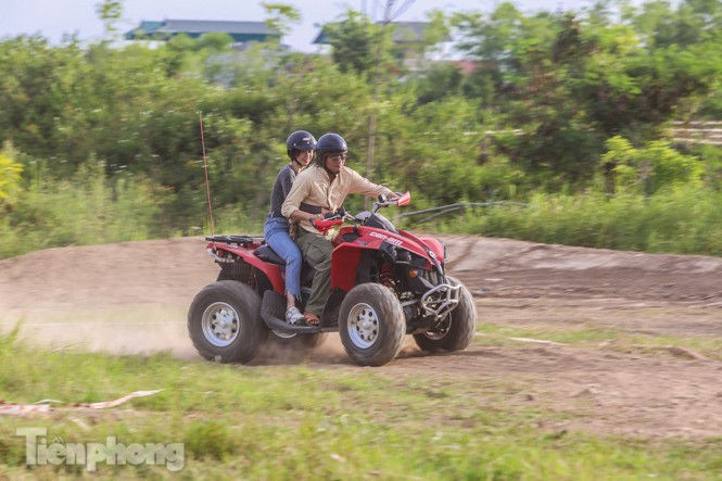 Cận cảnh đường đua xe địa hình đầu tiên ở Hà Nội - ảnh 11