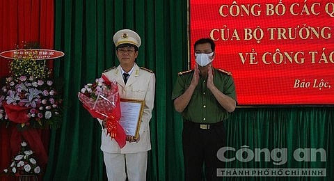 Bộ trưởng Công an điều động, bổ nhiệm lãnh đạo Công an 4 địa phương - ảnh 1