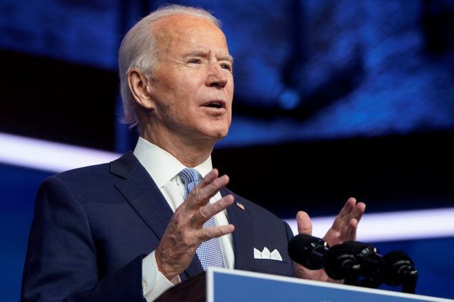 Ông Biden được xác nhận là người chiến thắng ở Nevada. Ảnh: Reuters.
