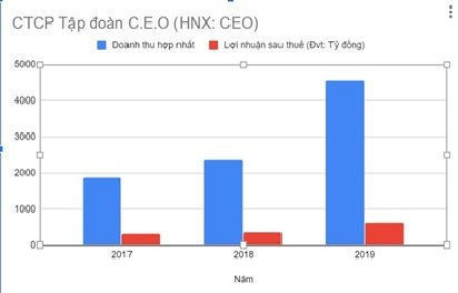 Năm 2019 được đánh giá là năm nhiều thành công của Tập đoàn CEO với kết quả kinh doanh tăng trưởng ấn tượng.
