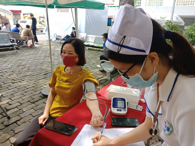 600 tình nguyện viên tham gia và 578 đơn vị máu đã được hiến.