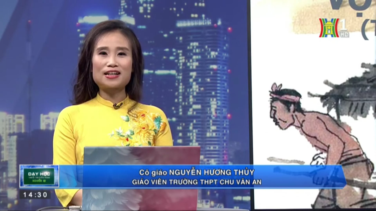 Cô giáo Nguyễn Hương Thủy chia sẻ, dạy trên truyền hình có nhiều khó khăn.