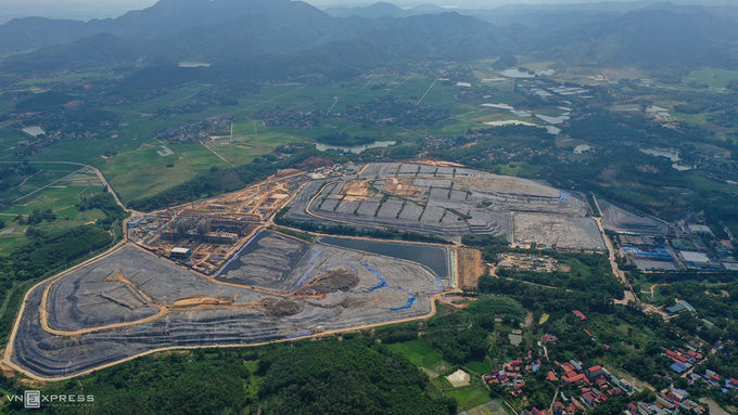 Bãi rác Nam Sơn tháng 7/2020. Ảnh: Ngọc Thành.