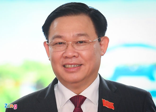 Ông Vương Đình Huệ tái đắc cử Bí thư Thành ủy Hà Nội nhiệm kỳ 2020-2025. Ảnh: Việt Hùng.