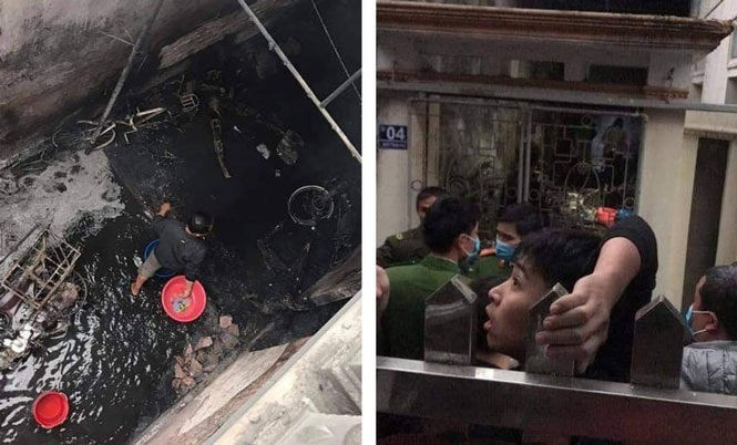 Cháy nổ ở Hà Nội, 2 phụ nữ tử vong - 1