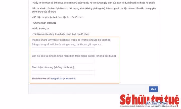 cach dang ky tich xanh facebook