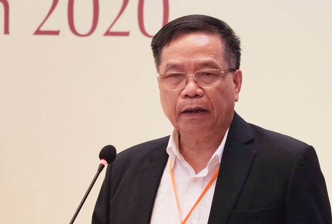 Ông Trần Đức Viên chia sẻ thực trạng tự chủ đại học. Ảnh: Dương Tâm.