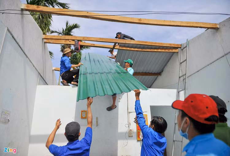 Thiet hai nang do bao so 9 anh 9