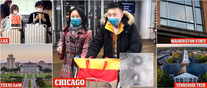 Nhiều ca nhiễm vi rút corona phát hiện tại các thành phố và bang của Mỹ