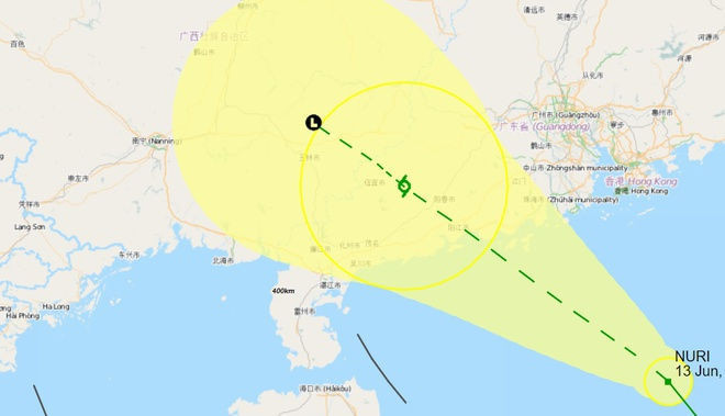 hoat dong cua bao so 1 tren Bien Dong anh 1