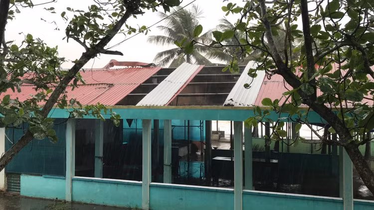 Cập nhật: Bão số 13 cuốn bay mái trường học, "nhổ" bật gốc cây, cuốn trôi nhà dân ảnh 23