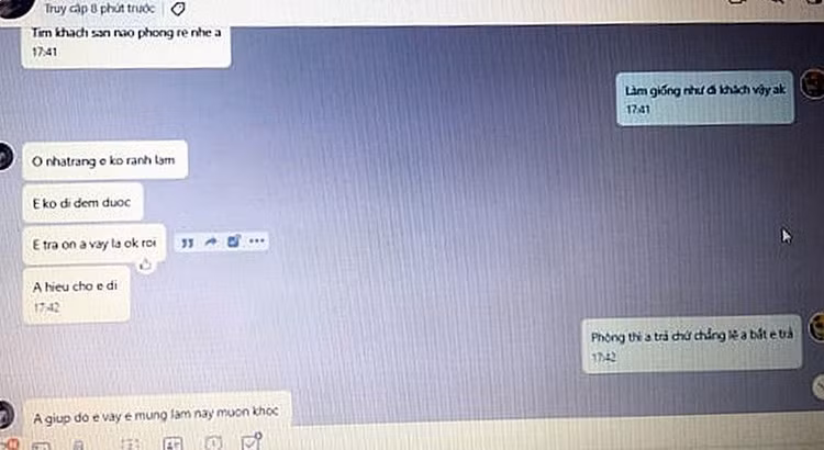 Người nữ vụ thượng úy CSGT 'gạ tình' ở Khánh Hòa nói gì? - ảnh 2