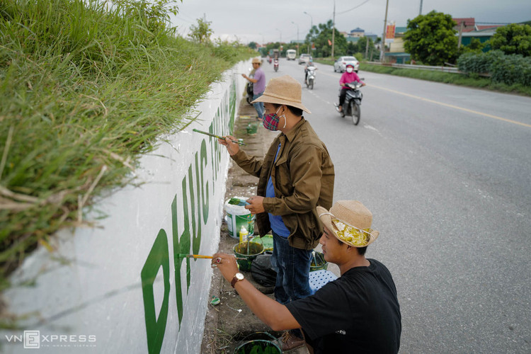 Đường bích họa dài nhất Thủ đô ảnh 3