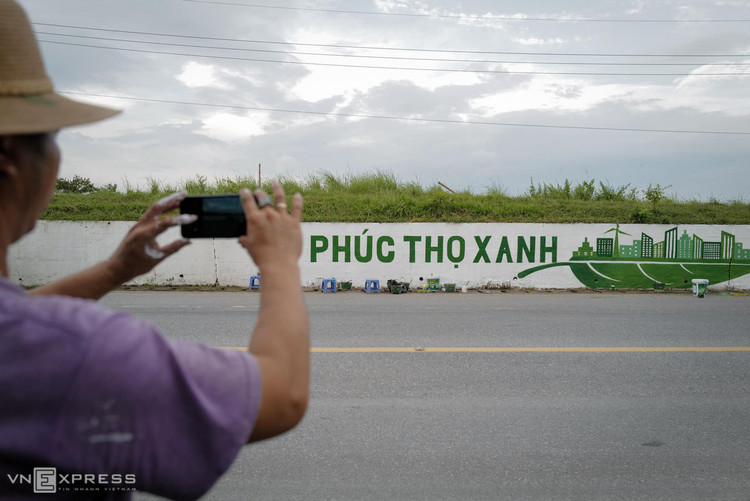 Đường bích họa dài nhất Thủ đô ảnh 7