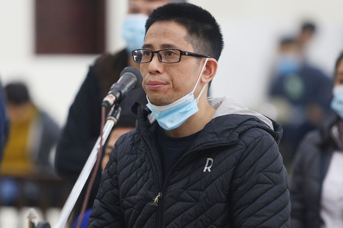 Bị cáo Nguyễn Ngọc Nhất. Ảnh: Phạm Dự.