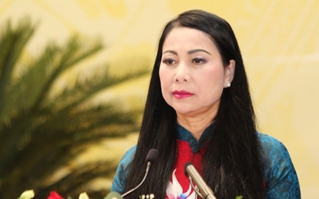 Bà Hoàng Thị Thúy Lan tái cử Bí thư Tỉnh ủy Vĩnh Phúc nhiệm kỳ 2020-2025. Ảnh: PV