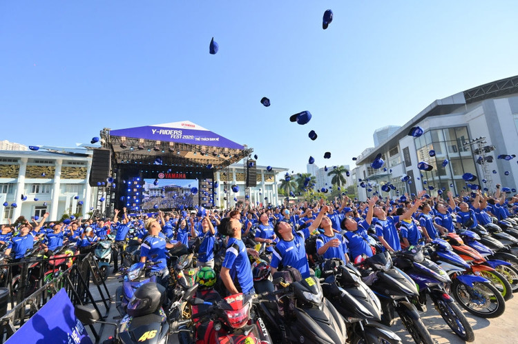 Yamaha NVX 155 VVA thế hệ mới gây ấn tượng mạnh tại Y-Riders Fest 2020