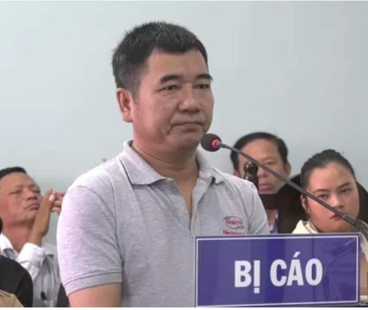 Bị cáo Nguyễn Cảnh Tâm.