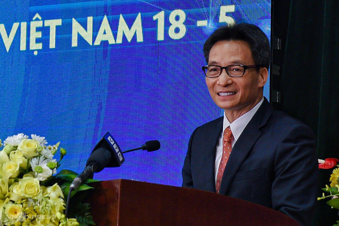 Phó Thủ tướng Vũ Đức Đam phát biểu tại sự kiện. Ảnh: T. Huế.