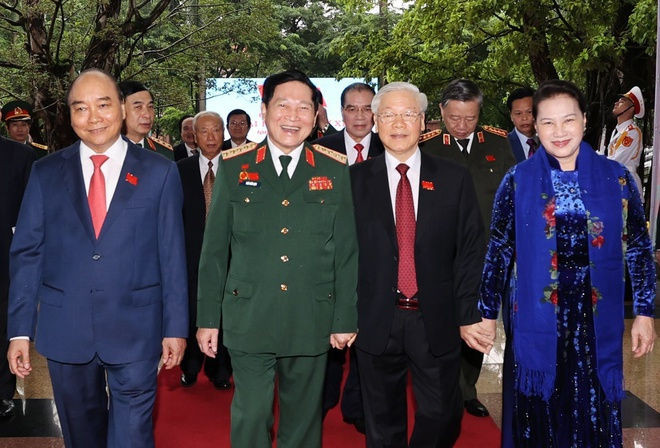 Dai hoi Dang bo quan doi lan thu XI anh 1