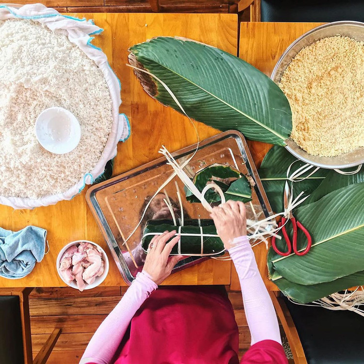 Y nghia cac loai banh truyen thong ngay Tet cua nguoi Viet hinh anh 5 67690604_423588594953617_4273020528421509187_n.jpg