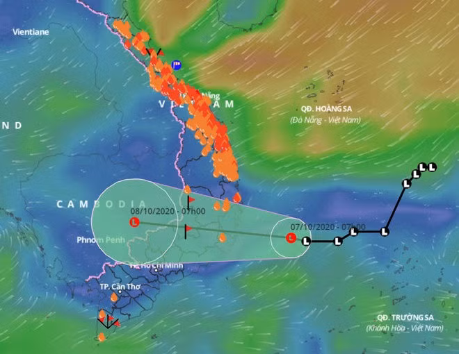 mua lon cuc doan 5 ngay o Trung Bo anh 1