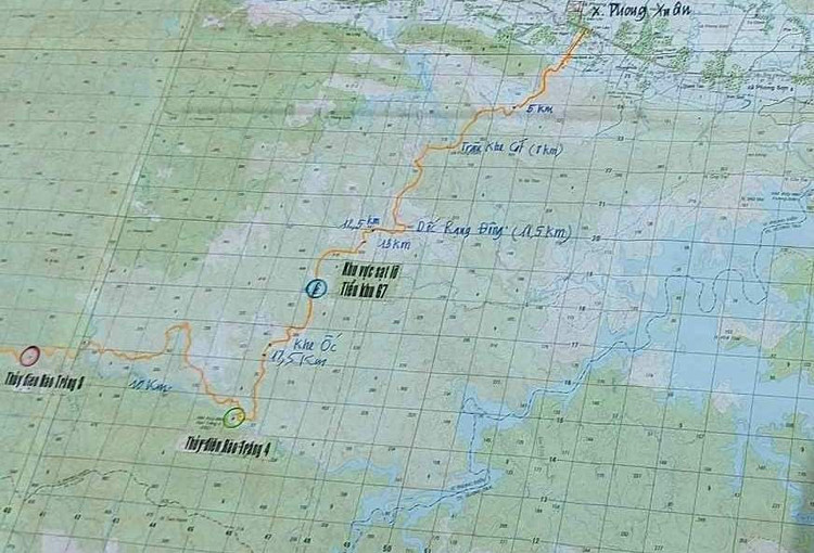 Xác định 2 điểm chôn vùi 17 công nhân thủy điện Rào Trăng 3 - 3