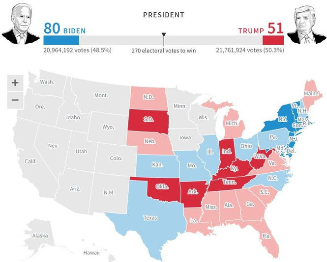Mỹ sắp có cuộc bầu cử nhiều người bỏ phiếu nhất trong một thế kỉ - ảnh 18