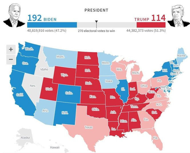 Mỹ sắp có cuộc bầu cử nhiều người bỏ phiếu nhất trong một thế kỉ - ảnh 1