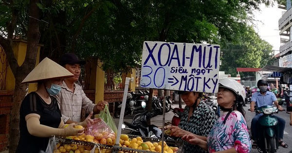 Hơn 700 tấn xoài mini Trung Quốc đổ bộ chợ TP HCM - Ảnh 1.