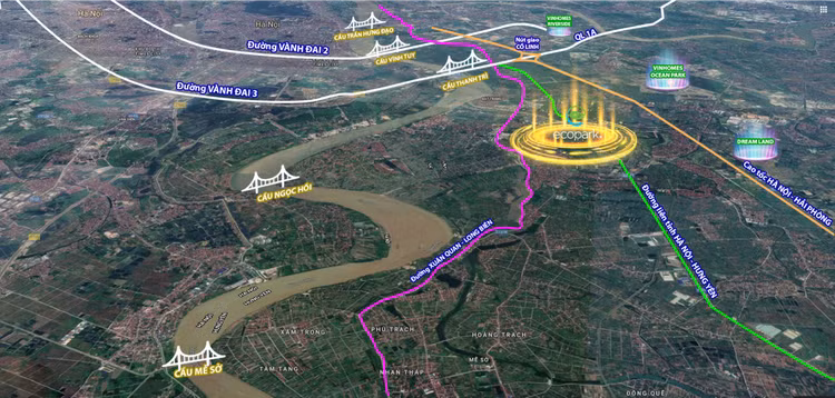 Hà Nội triển khai hàng loạt cây cầu ven bờ sông Hồng, kỳ tích bờ Đông sẽ xuất hiện - 2