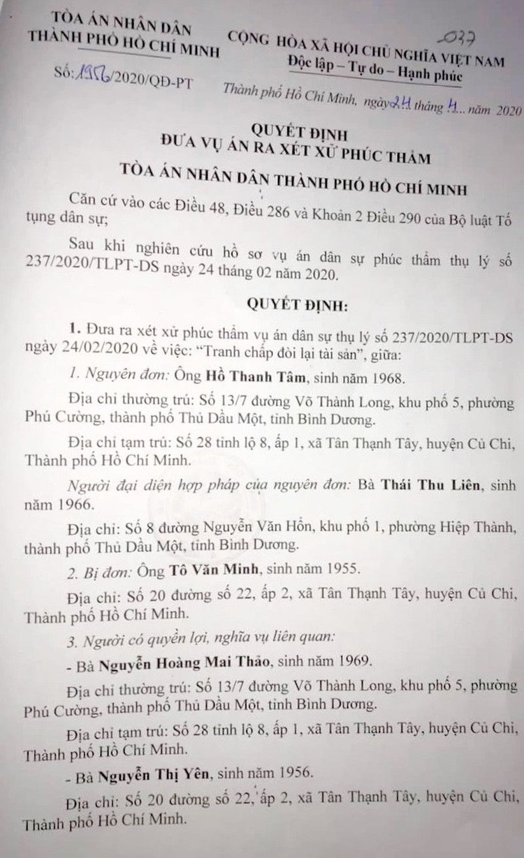 Kiện bạn đòi 3,6 tỉ tiền trúng vé số giải đặc biệt - ảnh 1