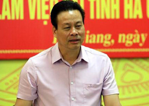 Chủ tịch UBND tỉnh Hà Giang Nguyễn Văn Sơn. Ảnh: Báo Hà Giang 