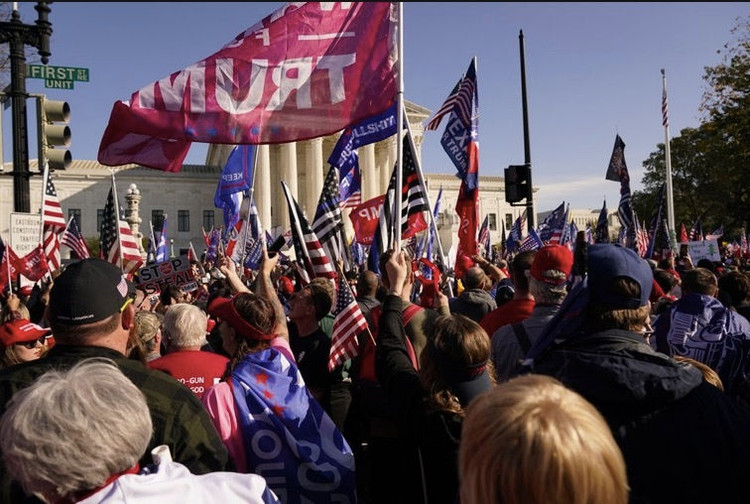 Hàng chục nghìn người tuần hành ở Washington ủng hộ ông Trump