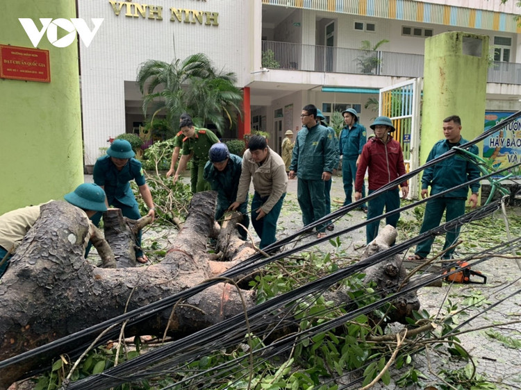 Cập nhật: Bão số 13 cuốn bay mái trường học, "nhổ" bật gốc cây, cuốn trôi nhà dân ảnh 34