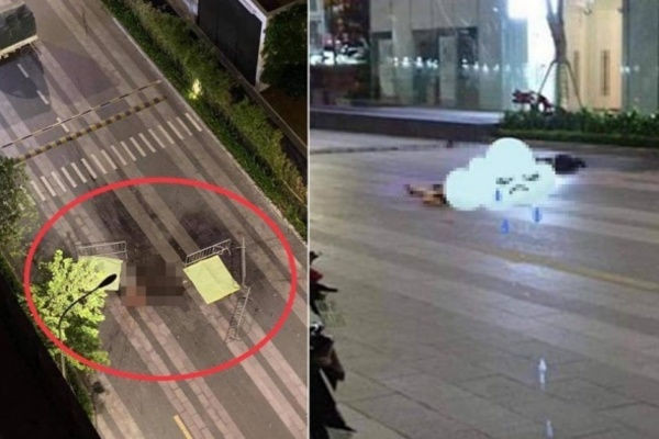 Danh tính đôi nam nữ rơi từ tầng cao chung cư ở Hà Nội xuống đất tử vong