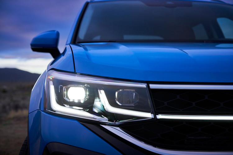 SUV do thi Volkswagen Taos duoc ra mat anh 5