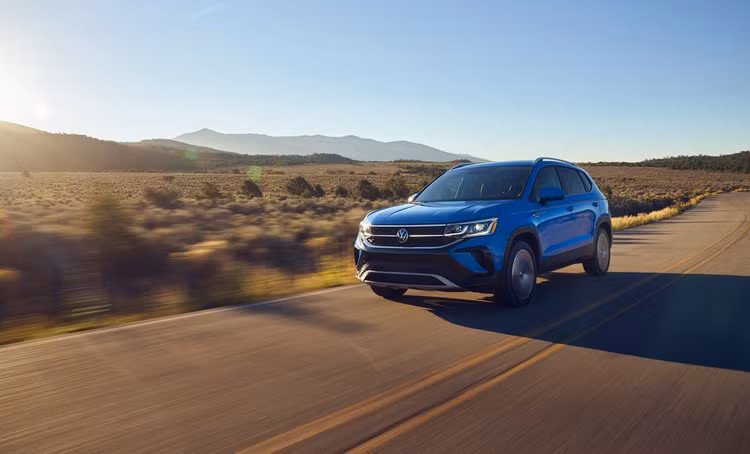 SUV do thi Volkswagen Taos duoc ra mat anh 17