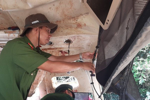 Tai nạn xe khách 5 người chết, phụ xe dương tính với ma túy