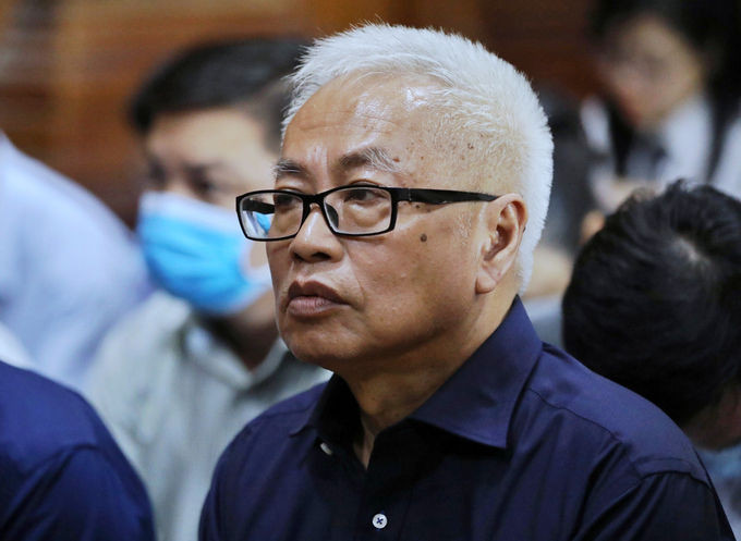 Ông Trần Phương Bình tại tòa ngày 25/6. Ảnh: Quỳnh Trần. 